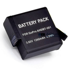 Μπαταρία για GoPro AHDBT501 BT-501 AHDBT501 Hero5 δράσης 1260mAh - Μπαταρία αντικατάστασης