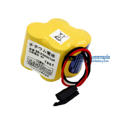 Μπαταρία για FANUC A98L-0031 - 0025 A06B-6114-K504 6V Μαύρο Connector - Μπαταρία αντικατάστασης Μπαταρία για FANUC A98L-0031 - 0025 A06B-6114-K504 6V Μαύρο Connector - Μπαταρία αντικατάστασης