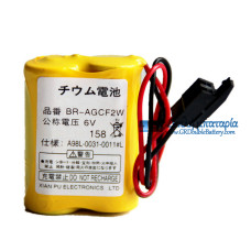 Μπαταρία για FANUC BR-AGCF2W A98L-0031-0011 # L A06B-6093-K001 Μαύρο Connector - Μπαταρία αντικατάστασης Μπαταρία για FANUC BR-AGCF2W A98L-0031-0011 # L A06B-6093-K001 Μαύρο Connector - Μπαταρία αντικατάστασης